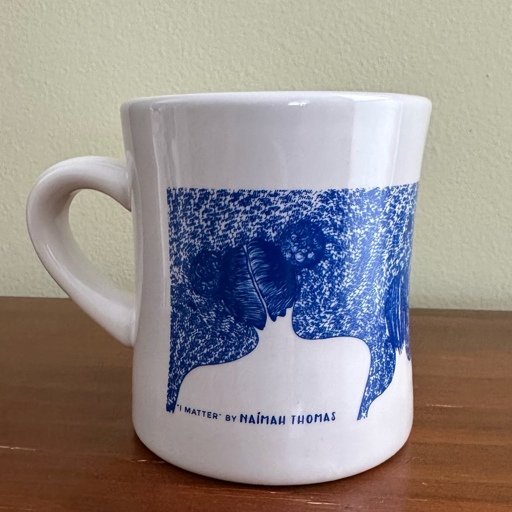 Mug with limited artwork